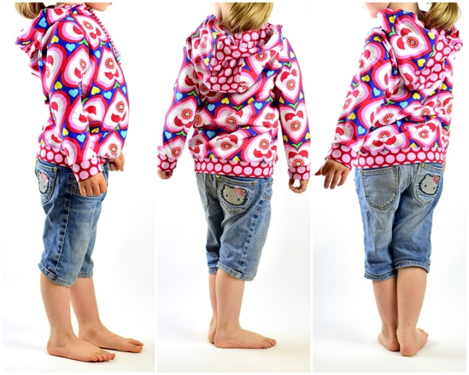 E-Book Lillesol & Pelle Hood-Pullover Kids, german
