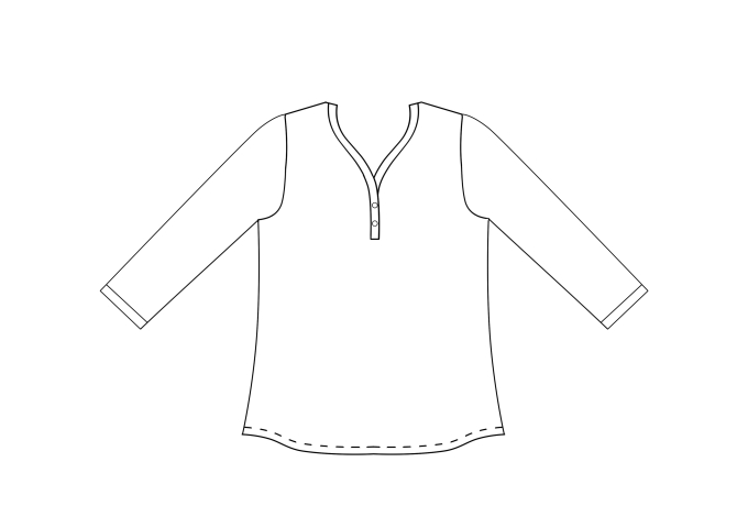 E-Book Lillesol & Pelle Button-Shirt Woman, german