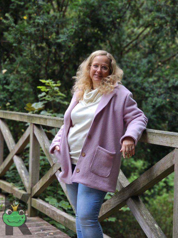 E-Book Lillesol & Pelle Kurzmantel Tavia Dames, Duits
