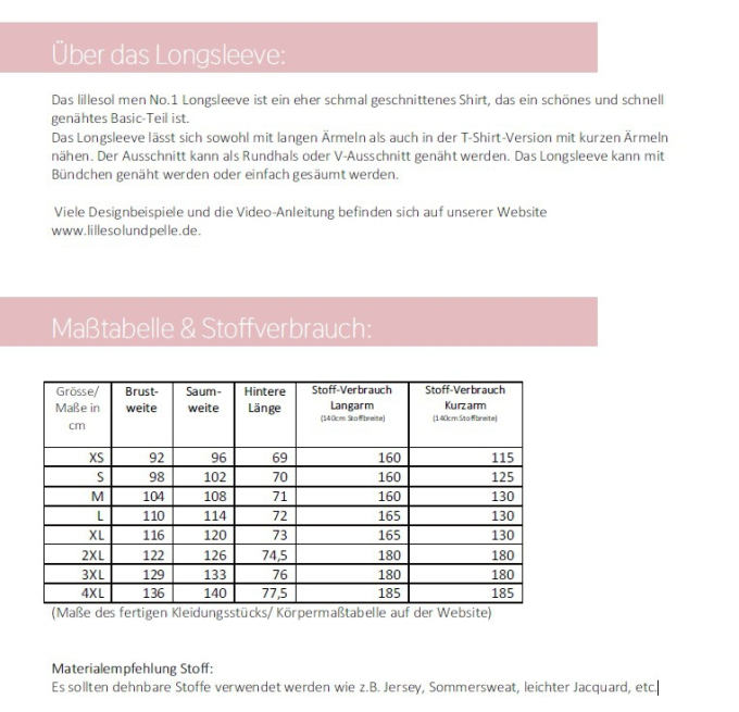 E-Book Lillesol & Pelle Longsleeve Herren, german