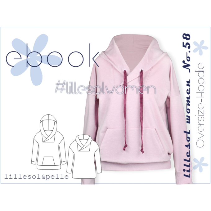 E-Book Lillesol & Pelle Oversize-Hoodie, german