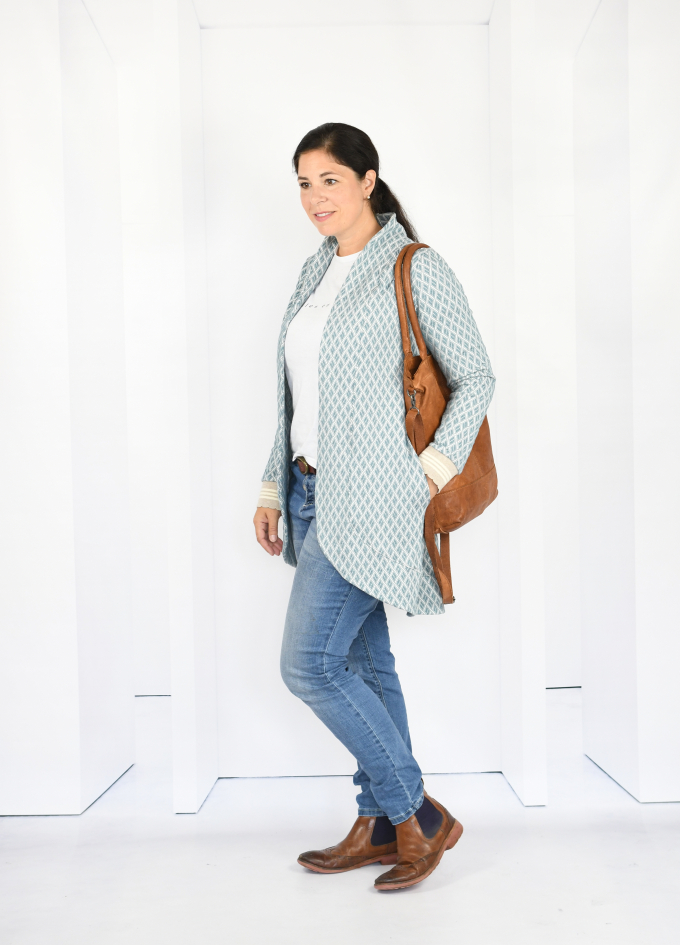 E-Book Lillesol & Pelle LongCardigan with collar Femme, en allemand