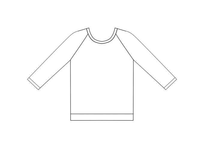 E-Book Lillesol & Pelle Raglanshirt Kids, german