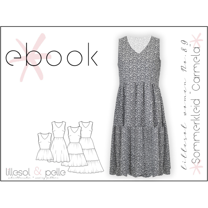 E-Book Lillesol & Pelle Summer-Dress Woman Camela, german