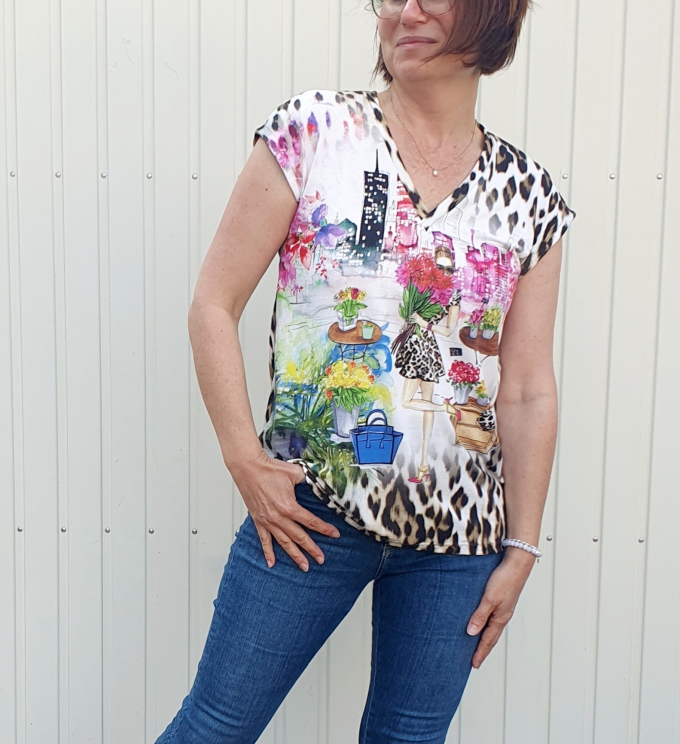 E-book Lillesol & Pelle T-Shirt Dames Luma, Duits