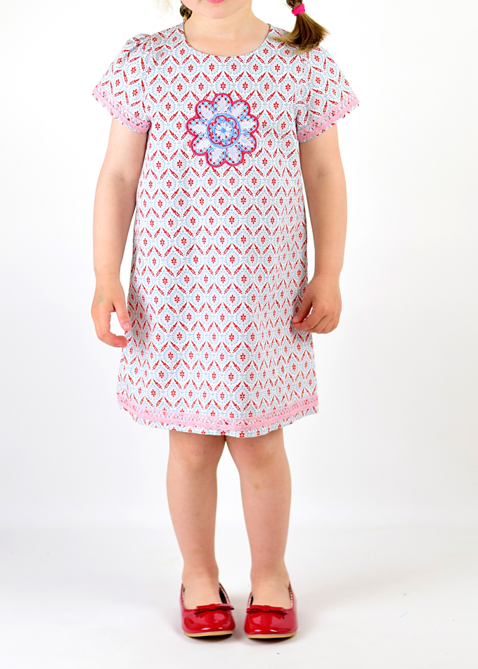 E-Book Lillesol & Pelle Tunic dress Woven fabric Kids, german