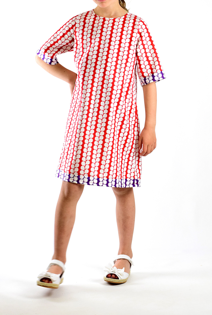 E-Book Lillesol & Pelle Tunic dress Woven fabric Kids, german