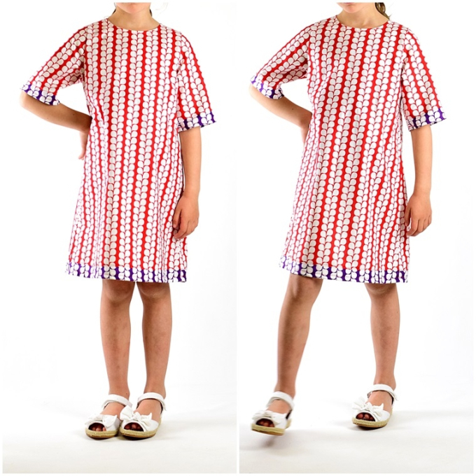 E-Book Lillesol & Pelle Tunic dress Woven fabric Kids, german