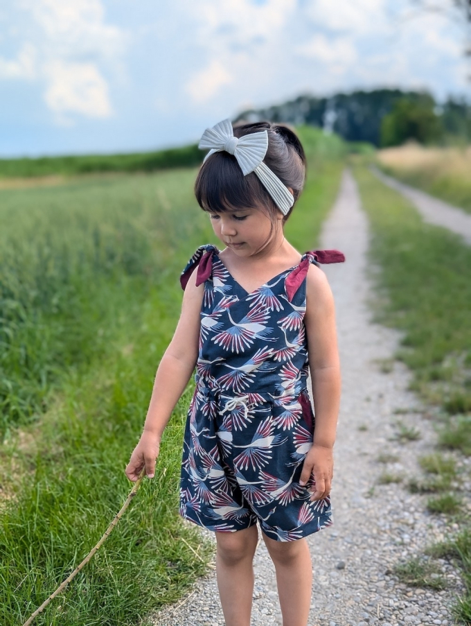 Patron jumper enfant Maxi pdf Lindy avec pantalon Lore & Belle, en allemand
