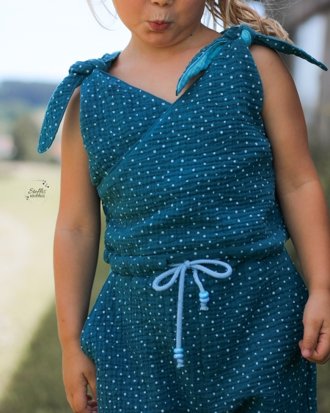 Patron jumper enfant Maxi pdf Lindy avec pantalon Lore & Belle, en allemand