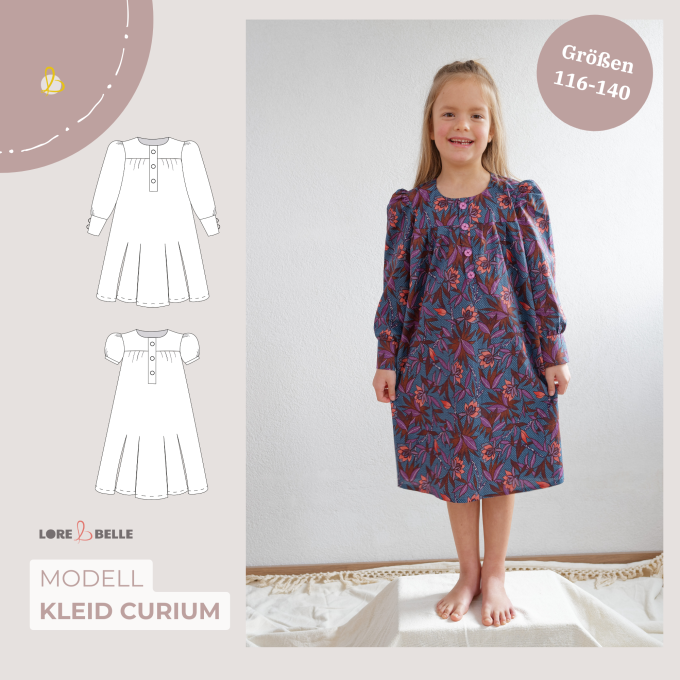 E-Book Lore & Belle Kleid Curium Gr. 116-140