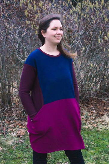 E-book Lotte & Ludwig Damen-Oversize-Kleid Muckelig für Sie, Duits