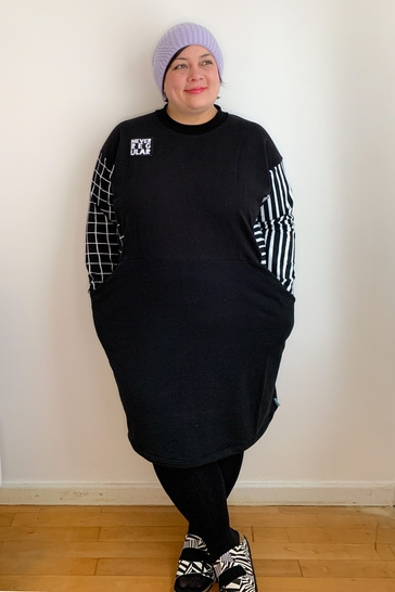 E-book Lotte & Ludwig Damen-Oversize-Kleid Muckelig für Sie, Duits