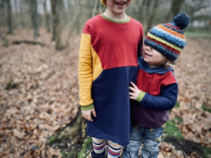 E-Book Lotte & Ludwig Kinder-Oversize-Kleid Muckelig, en allemand