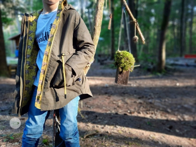 E-Book Lotte & Ludwig Kinder Wind & Wetter Parka, en allemand