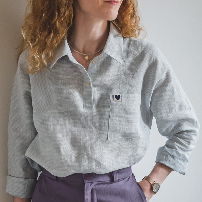 E-book Lotte & Ludwig Oversizebluse Fräulein Lenz, Duits