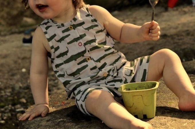E-Book Lotte & Ludwig Playsuit Grashüpfer