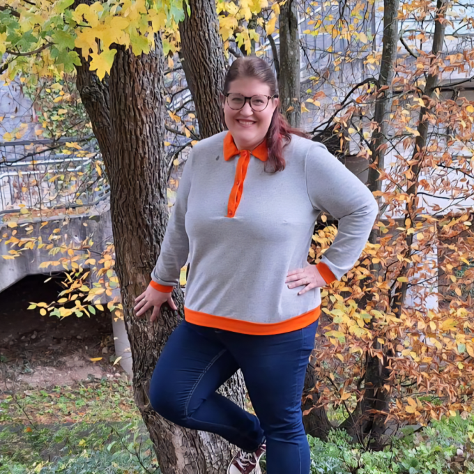 Patron shirt polo femme pdf Montagskind Lotte & Ludwig, en allemand