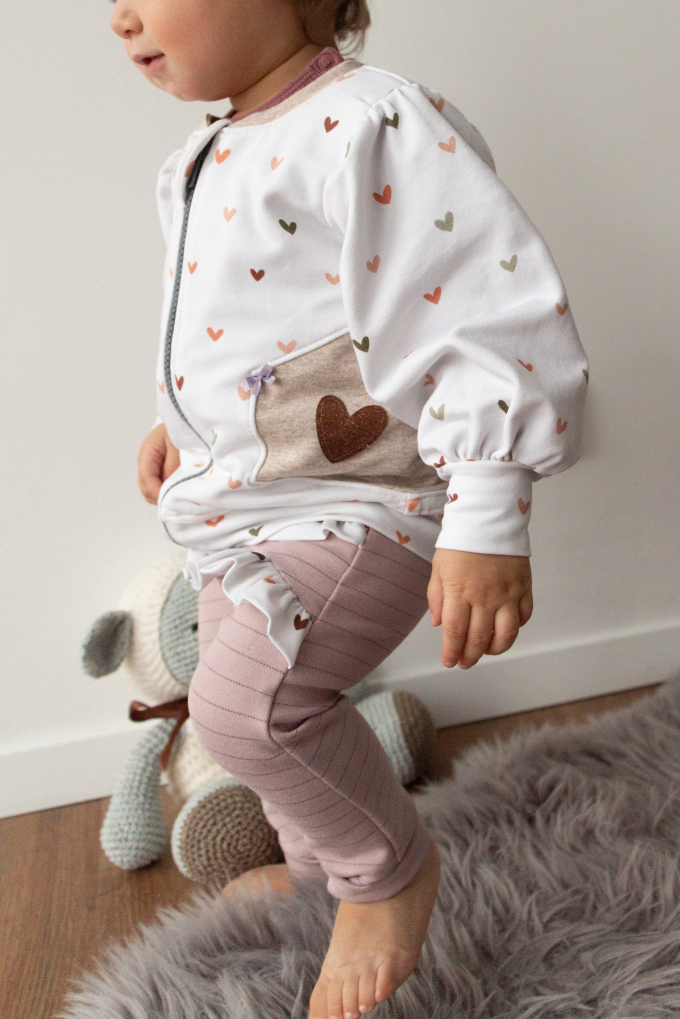 E-Book LovelySewDesign Jacke/Weste/Cardigan Lovely Jacket 122-164 Beamer/A0-Version