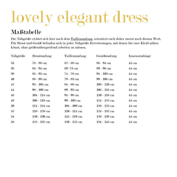 E-Book LovelySewDesign Lovely Elegant Dress, german