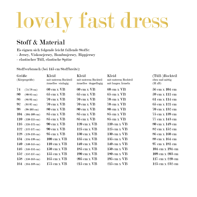 E-book LovelySewDesign Lovely Fast Dress Kids Mini & Maxi, Duits