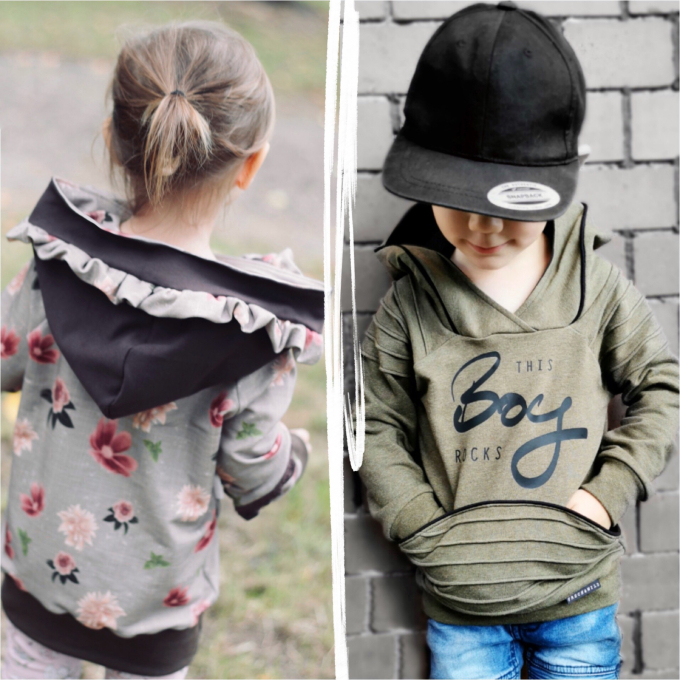 Ebook patron sweat-shirt bébé Lovely LovelySewDesign, en allemand