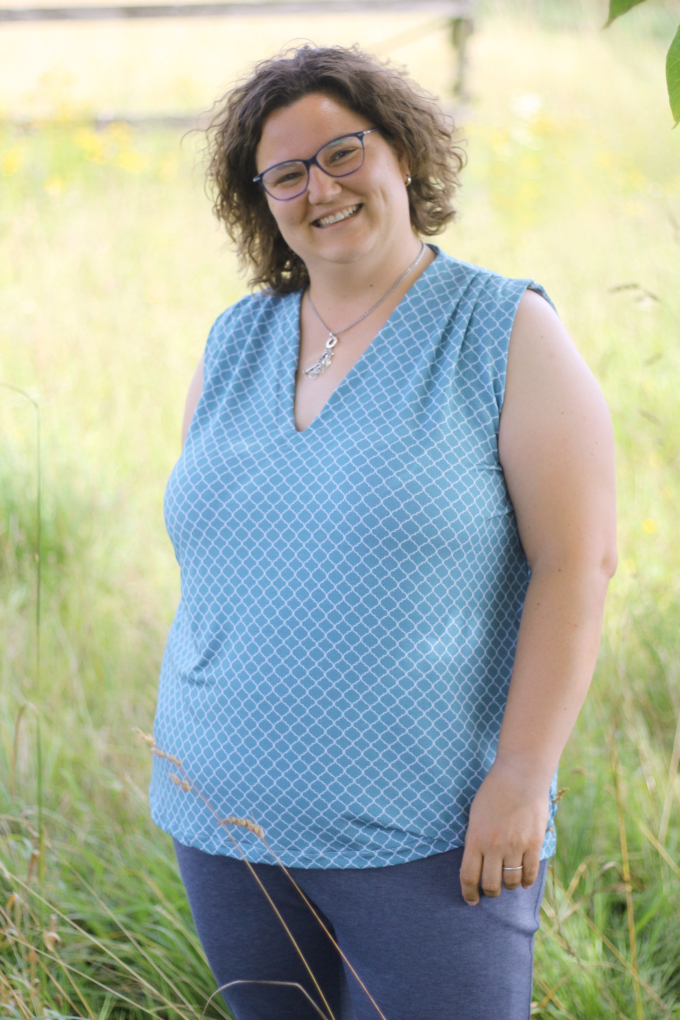E-book LovelySewDesign Lovely Lady Top A0/beamerversie, Duits