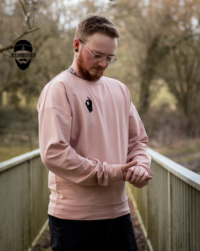 E-book LovelySewDesign Lovely Men Oversized Hoodie, Duits