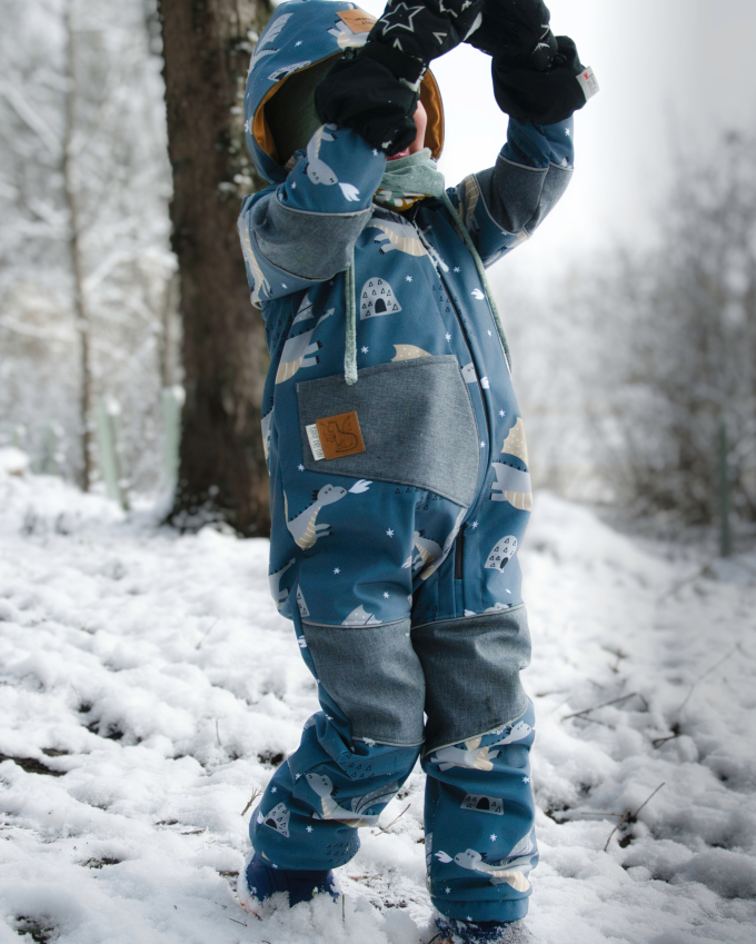 Ebook patron combinaison enfant Lovely Outdoor LovelySewDesign,  en allemand