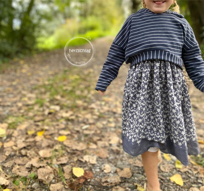 Patron sweat-shirt enfant pdf Lovely Kids LovelySewDesign, en allemand