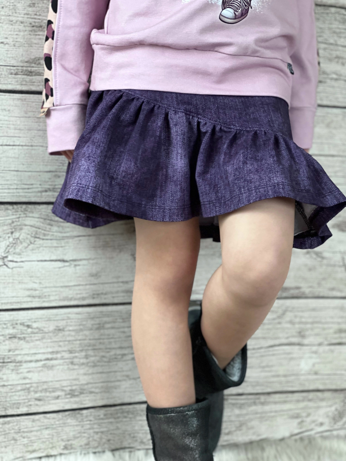 E-Book LovelySewDesign Lovely Wave Kids Skirt, german