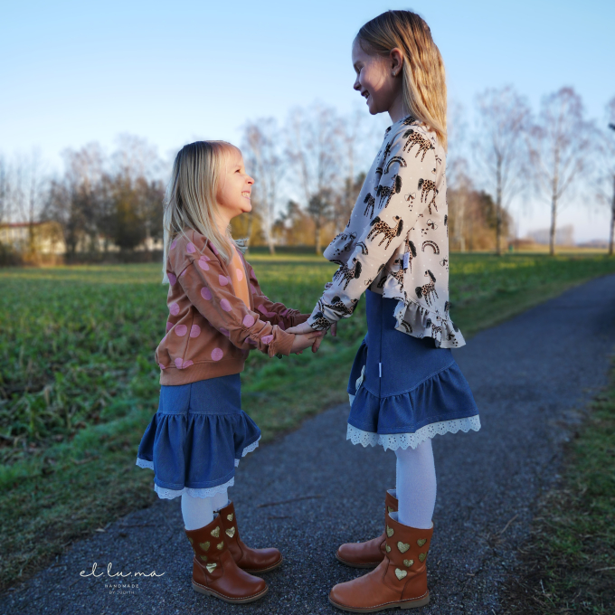 E-Book LovelySewDesign Lovely Wave Kids Skirt, german