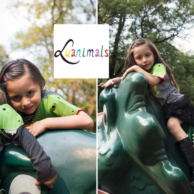 E-Book Luanimals Dino David T-Shirt Kids, german