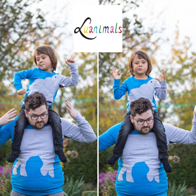 E-Book Luanimals Elephant Eli Pullover Kids, german