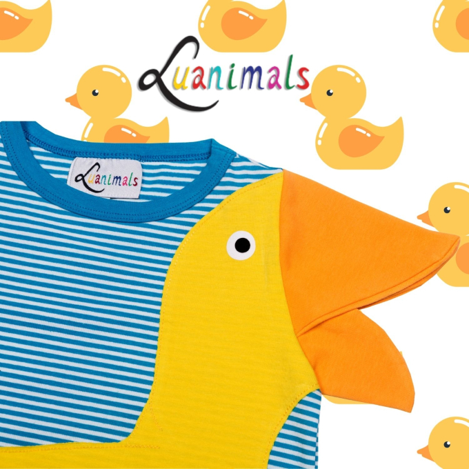 E-Book Luanimals Duck Emma T-Shirt Kids, german
