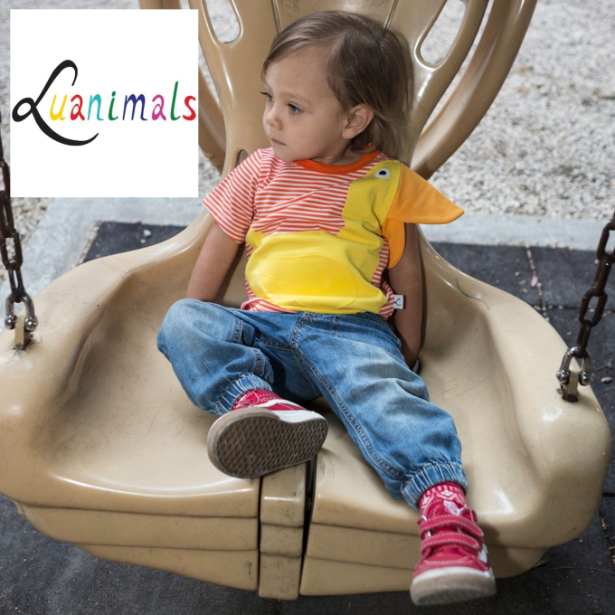 E-Book Luanimals Duck Emma T-Shirt Kids, german