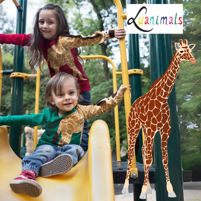 E-Book Luanimals Giraffe Gerda Pullover Kids, german