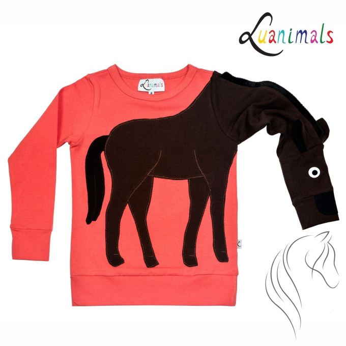 E-Book Luanimals Horse Paula Pullover Kids, german