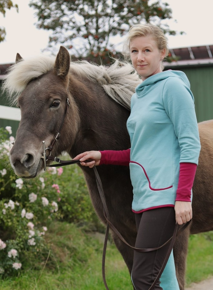 E-Book Lumali Hoodie - Kleid Knopfliebe Damen