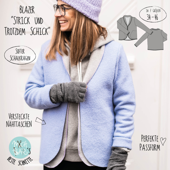 E-Book Machbar´s beste Schnitte Blazer Strick & trotzdem schick