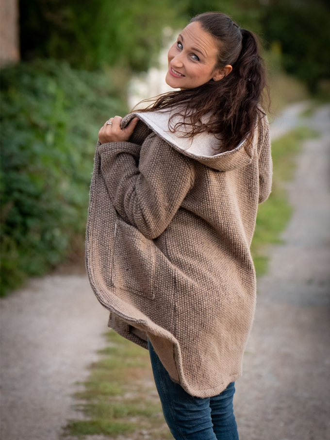Ebook patron Supplément capuche pour manteau femme 