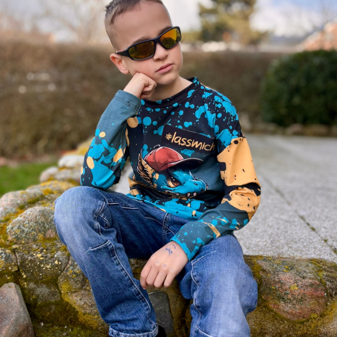 Patron t-shirt enfant pdf Main ChillShirt MainZwillingsnadel, en allemand