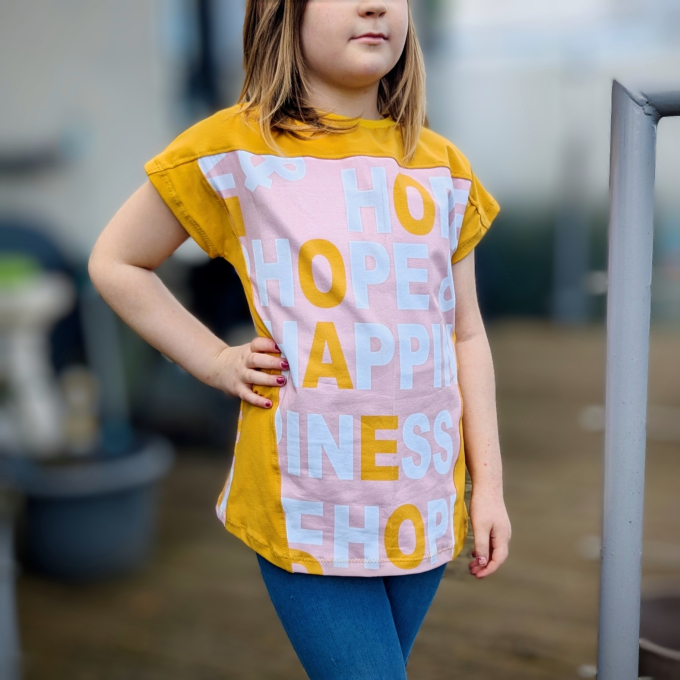 Patron t-shirt enfant pdf Main ChillShirt MainZwillingsnadel, en allemand