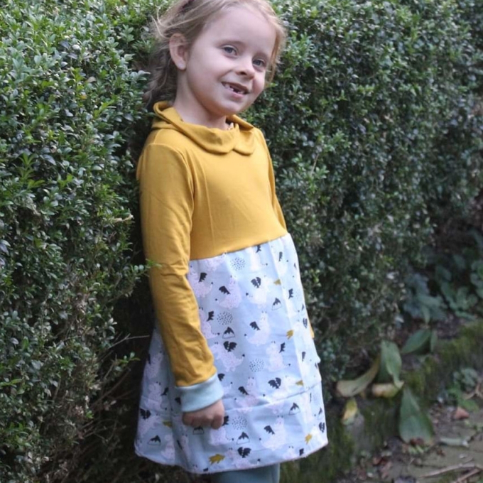E-Book MainZwillingsnadel Main HolliDress Stufenkleid Kids