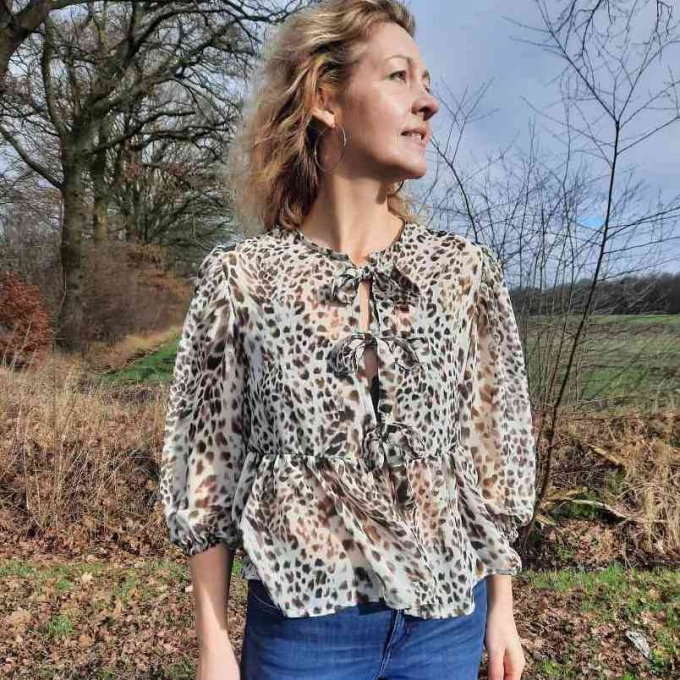 E-book Make it yours Bluse mit Schleifen, Duits