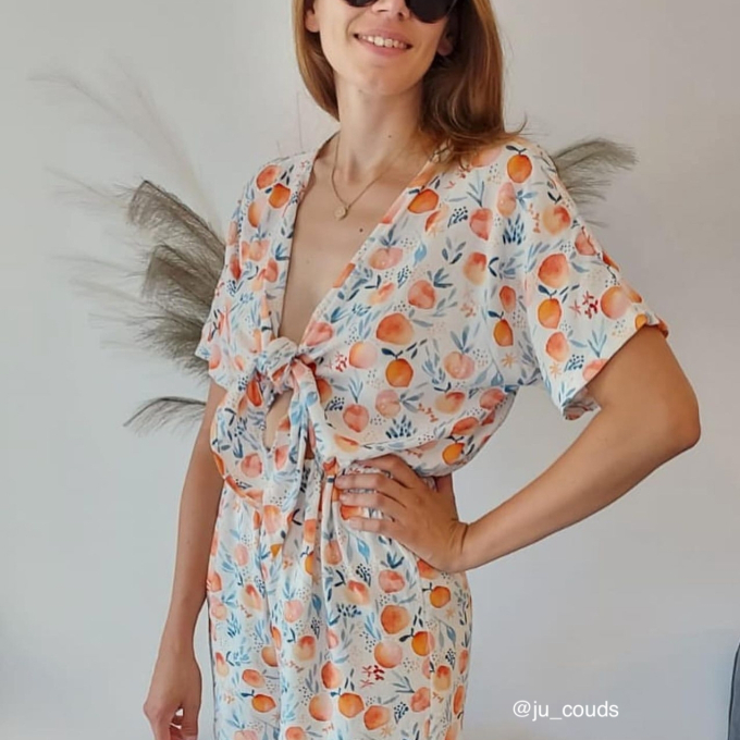 E-book Make it yours Front Tie Jumpsuit, Duits