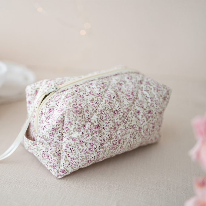 Patron trousse de toilette / de maquillage pdf Boxy Quilt Make it yours, en français