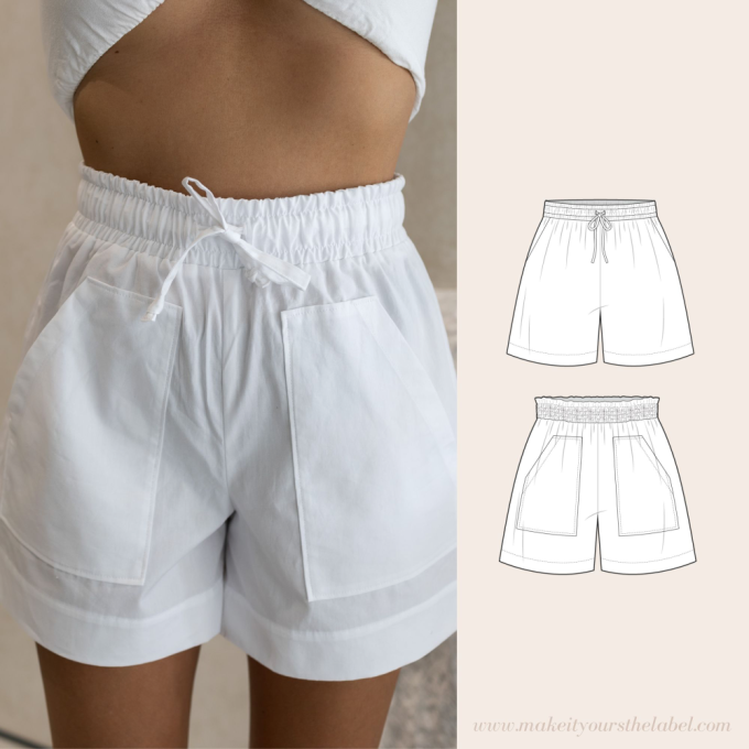 Patron short femme pdf Make it yours, en français