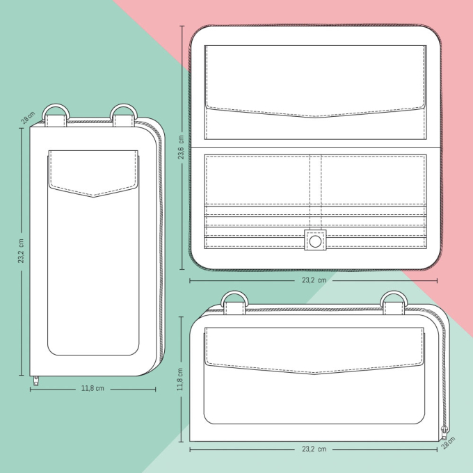 E-book Maker Mauz Handytasche Money Cat, Duits