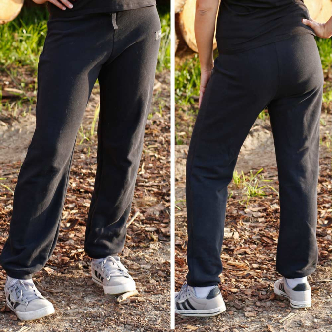 Patron pantalon de jogging / short femme pdf Laiska Maker Mauz, en français